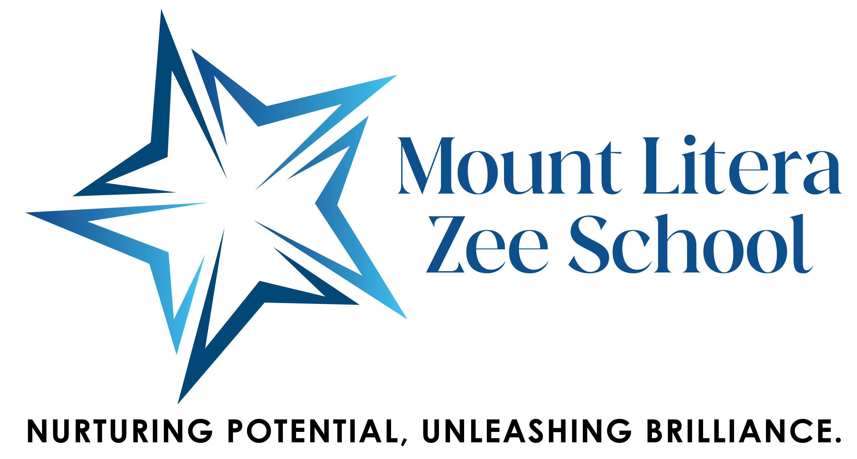 Mount Litera Zee School Logo